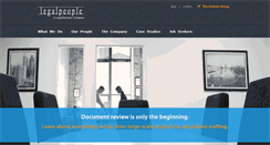 Desktop Screenshot of legalpeoplegroup.com